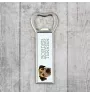 Border Terrier - ouvre-bouteille avec une image et une inscription pour la bière Art-Dog