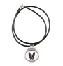 Boston Terrier, American Gentleman - necklace with a geometric design and the inscription "Art-Dog"