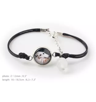 Borzoi, Russian Hunting Sighthound, Russian Wolfhound - a set of jewelry with your photo, a woman's ornament, handmade item, a product made with passion for creating the Art-Dog brand.