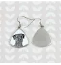 Border Terrier - boucles d'oreilles avec chien, boucles d'oreilles pendantes avec photo, bijoux personnalisés avec impression de la marque Art-Dog