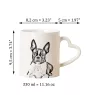 Boston Terrier kubek z psem good morning serce Art-Dog