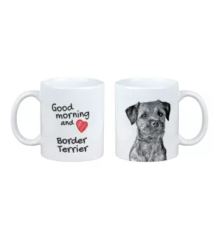 Border Terrier - Tasse mit Hund, Tasse mit Bild, personalisiertes Geschenk der Marke Art-Dog