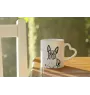 Boston Terrier - Tasse mit Hund, entzückende Tasse mit herzförmigem Henkel, universelles Geschenk der Marke Art-Dog
