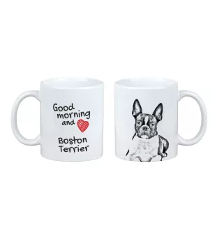 Boston Terrier - Tasse mit Hund, Tasse mit Bild, personalisiertes Geschenk der Marke Art-Dog