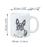Terrier de Boston, Boston Terrier - tasse avec chien, tasse avec photo, cadeau personnalisé de la marque Art-Dog