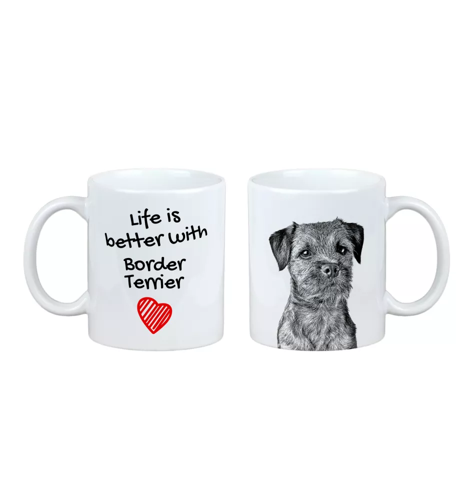 Border Terrier - tasse avec chien, tasse avec photo, cadeau personnalisé de la marque Art-Dog