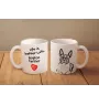 Terrier de Boston, Boston Terrier - tasse avec chien, tasse avec photo, cadeau personnalisé de la marque Art-Dog