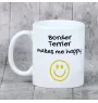 Border Terrier - cup with a dog, cheerful cup for a dog lover, personalized gift from the Art-Dog brand