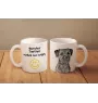 Border Terrier - cup with a dog, cheerful cup for a dog lover, personalized gift from the Art-Dog brand