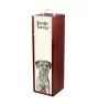 Border Terrier - boîte à vin avec chien, boîte à alcool avec graphisme, boîte cadeau personnalisée de la marque Art-Dog