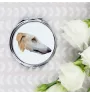 Barsoi, Russischer Jagdwindhund, Barzaia - Spiegel mit Foto und geometrischem Aufdruck der Marke Art-Dog