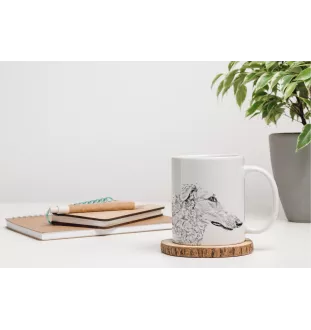 Borzoi, Russian Hunting Sighthound, Russian Wolfhound - cup with a dog, cup with a photo, personalized gift from the Art-Dog brand