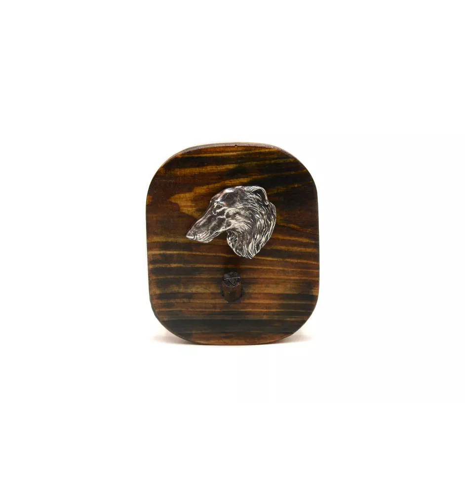 Barzoi, Levrier De Chasse Russe, Lévrier russe - porte-clés, porte-clés avec chien pour les médailles, crochet pour les clés de la marque Art-Dog