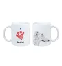 Borzoi, Russian Hunting Sighthound, Russian Wolfhound - cup with a dog, cute cup with graphics, a gift with your photo from the Art-Dog brand