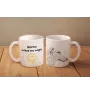 Barsoi, Russischer Jagdwindhund, Barzaia - Tasse mit Hund, fröhliche Tasse für Hundeliebhaber, personalisiertes Geschenk der Marke Art-Dog