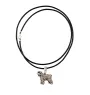 Bouvier des Flandres - Collier pour chien, pendentif plaqué argent pour l'amoureux des chiens, bijoux subtils par Art-Dog
