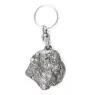 Bouvier des Flandres - Pendentif argenté avec un chien dans une boîte décorative, décoration de sac à main, pendentif de sac à dos par la marque Art-Dog