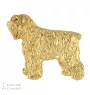 Bouvier des Flandres - Broche de chien dans une boîte décorative, épingle élégante en plaqué or, épingle de veste de la marque Art-Dog
