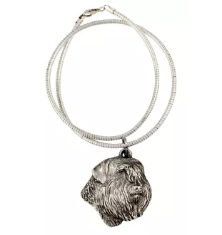 Bouvier des Flandres - Collier pour chien, bijoux uniques pour les fans de chiens, pendentif vipère unique de la marque Art-Dog