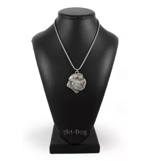 Bouvier des Flandres, Flanders Cattle Dog - Dog necklace, unique jewellery for the dog fan, unique adder pendant by Art-Dog brand