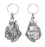 Boxer, German Boxer II - Silver-plated dog pendant, handbag decoration, backpack pendant by Art-Dog brand