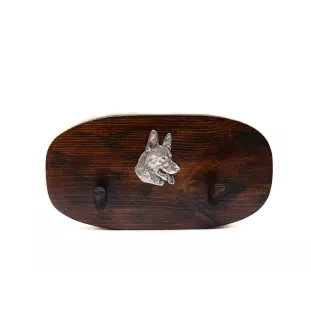 Bouvier des Flandres, Flanders Cattle Dog - accessory rack, dog medal rack, key hooks by Art-Dog