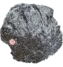 Flandrischer Treibhund, Bouvier des Flandres - Hund geformtes Aufnäher, besticktes Patch, einzigartiges Dekor für den Rucksack der Marke Art-Dog