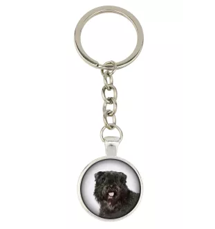 Bouvier des Flandres - porte-clés avec votre photo, accessoire pour clés, breloque pour sac de la marque Art-Dog