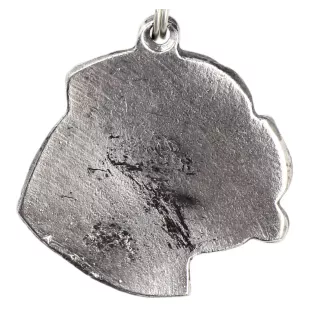 Boxer, German Boxer - Necklace with dog, silver-plated pendant for dog fan, unique jewelry by Art-Dog brand