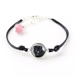 Bouvier des Flandres - bracelet avec votre photo faite à la main, bijoux unique de la marque Art-Dog
