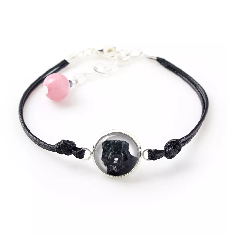Flandrischer Treibhund, Bouvier des Flandres - Armband mit Ihrem Foto handgefertigt, einzigartiger Schmuck der Marke Art-Dog