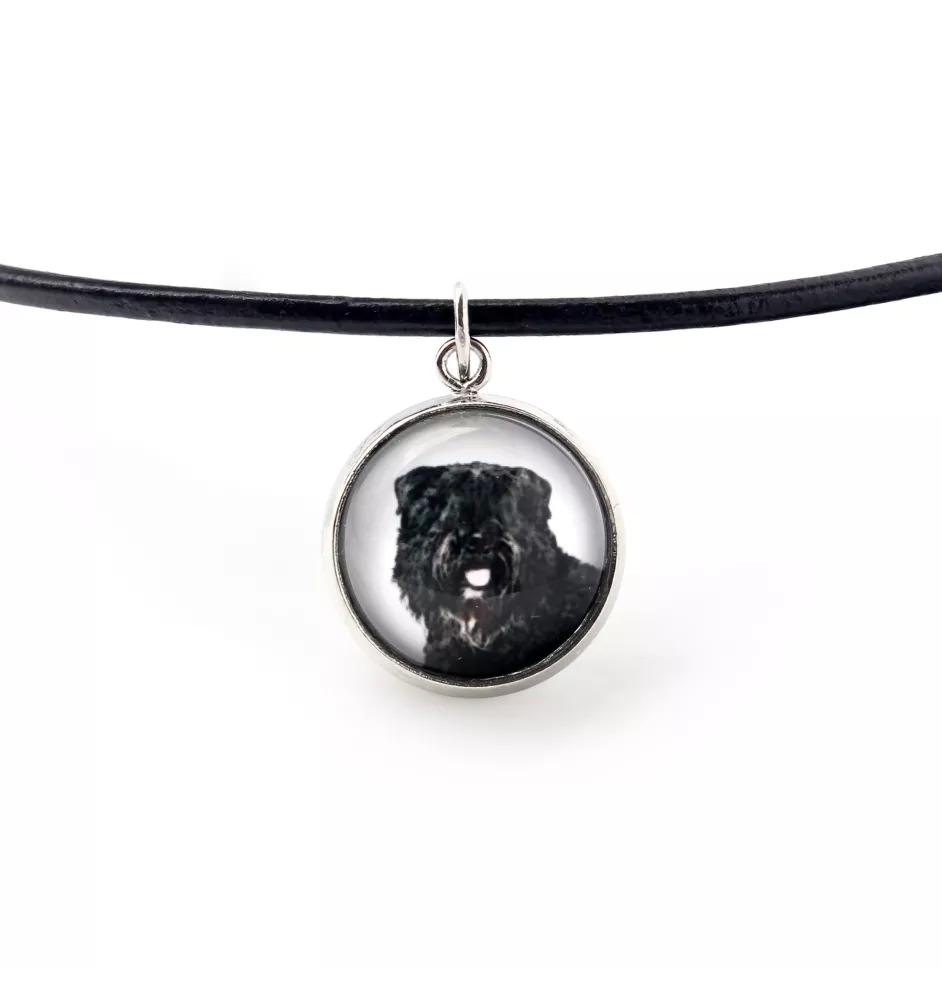 Bouvier des Flandres - collier pendentif avec votre photo, fait main, bijoux de la marque Art-Dog