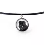 Bouvier des Flandres, Flanders Cattle Dog - necklace pendant with your photo, handmade, handcrafted jewelry by Art-Dog brand