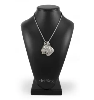 Boxer, German Boxer I - Dog necklace, unique jewellery for the dog fan, unique adder pendant by Art-Dog brand