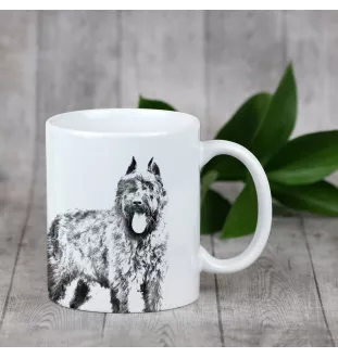 Bouvier des Flandres - tasse avec chien, tasse avec photo, cadeau personnalisé de la marque Art-Dog