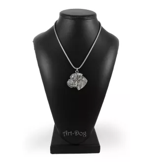 Boxer, Deutscher Boxer III - Hundehalsband, einzigartiger Schmuck für den Hundefan, einzigartiger Kreuzotter-Anhänger der Marke Art-Dog