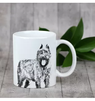 Bouvier des Flandres - tasse avec chien, tasse avec photo, cadeau personnalisé de la marque Art-Dog