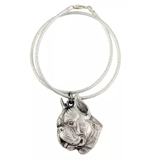 Boxer II - Collier pour chien, bijoux uniques pour les fans de chiens, pendentif vipère unique de la marque Art-Dog