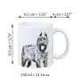 Bouvier des Flandres, Flanders Cattle Dog - cup with a dog, cute cup with graphics, a gift with your photo from the Art-Dog brand