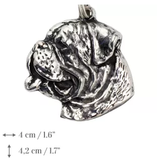 Boxer, German Boxer - Dog necklace, unique jewellery for the dog fan, unique adder pendant by Art-Dog brand