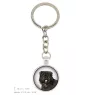 Bouvier des Flandres, Flanders Cattle Dog - keychain in a box, own photo, keychain pendant from Art-Dog brand