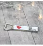 Bouvier des Flandres, Flanders Cattle Dog - bottle opener with a dog, personalized fridge opener, unique gift for a man by Art-Dog brand