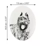 Bouvier płyta nagrobna ze zdjęciem psa Art-Dog