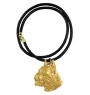 Boxer, German Boxer I - Dog necklace, gold-plated pendant for dog fan, unique jewellery by Art-Dog brand