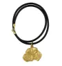 Boxer, German Boxer III - Dog necklace, gold-plated pendant for dog fan, unique jewellery by Art-Dog brand