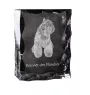 Bouvier des Flandres - cristal avec photo de chien, statuette en verre avec photo, cadre exceptionnel avec photo de la marque Art-Dog