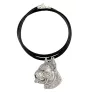 Boxer I - Collier de chien dans une boîte cadeau, médaillon argenté pour fan de chien, pendentif remarquable de la marque Art-Dog
