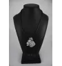 Boxer I - Collier de chien dans une boîte cadeau, médaillon argenté pour fan de chien, pendentif remarquable de la marque Art-Dog