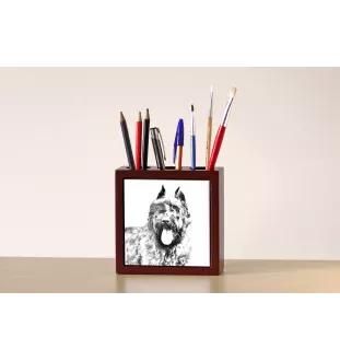 Bouvier stojak na długopisy z koniem Art-Dog