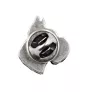 Boxer, Deutscher Boxer I  - Versilberte Hundebrosche, elegante Anstecknadel, Jackenreversschmuck der Marke Art-Dog